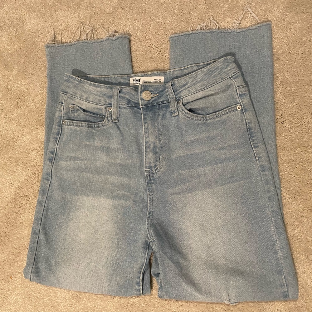 YMI Straight Leg Light Wash Jeans